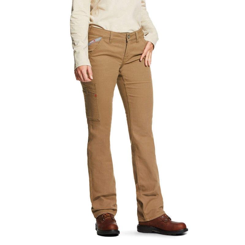 Ariat FR Stretch DuraLight - Broek Khaki Dames - 17300-480